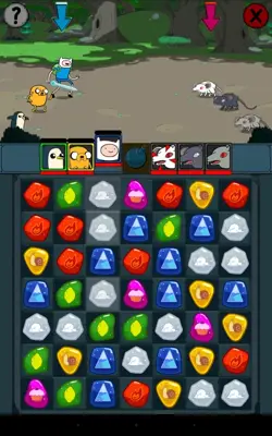 Adventure Time Puzzle Quest android App screenshot 1