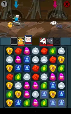 Adventure Time Puzzle Quest android App screenshot 4